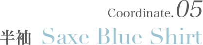 Saxe Blue Shirt
