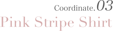pink strip Shirt