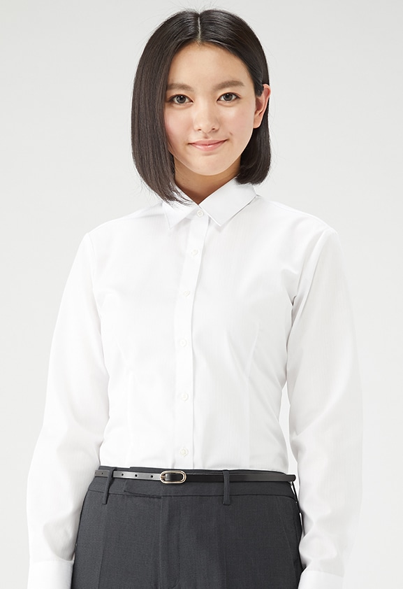 定価４万★フランス製イネス★女性らしい襟開きＴシャツ水色コンパクトリブInese 紺無地Tシャツ丸首レディース | EIJI（エイジ） – EIJI-shop