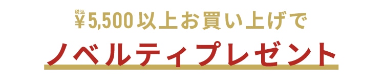 ノベルティプレゼント