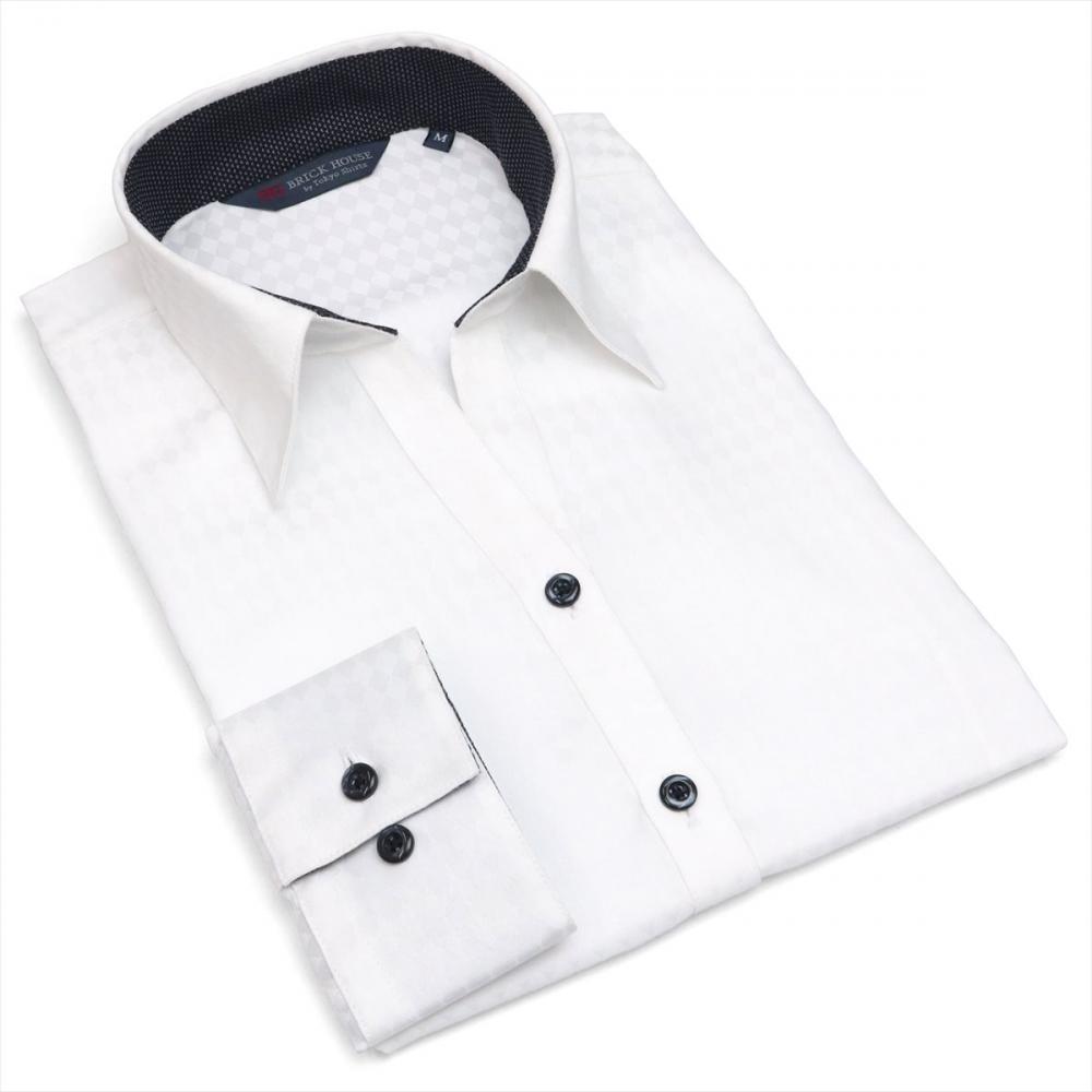 【超形態安定】 スキッパー 長袖 形態安定 レディースシャツ 綿100%