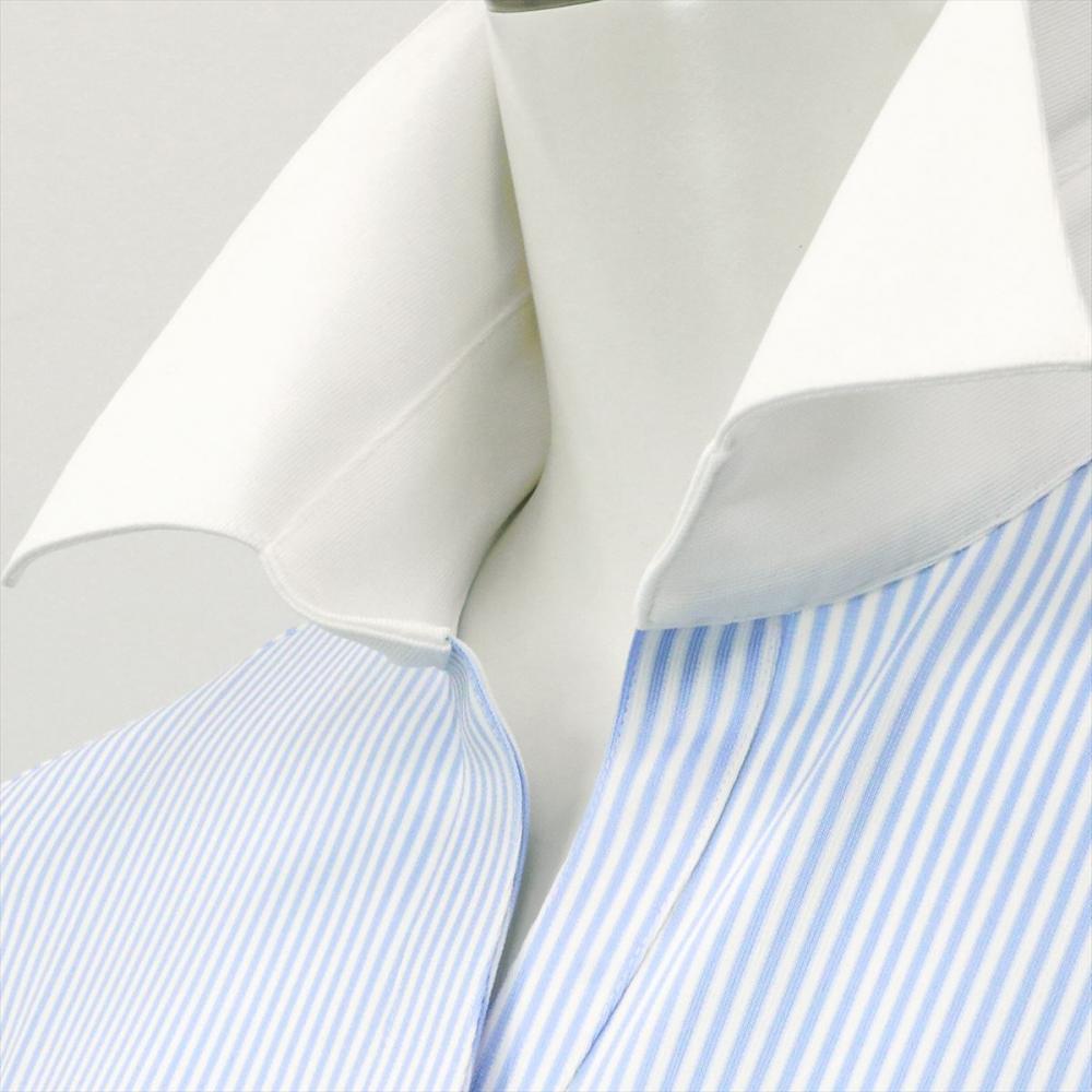 【持続涼感】 COOL SILVER(R) スキッパー 半袖 形態安定 レディースニットシャツ