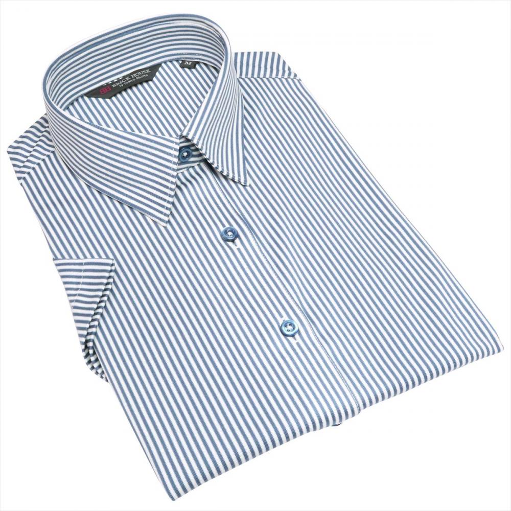 【持続涼感】 COOL SILVER(R) レギュラー 半袖 形態安定 レディースニットシャツ