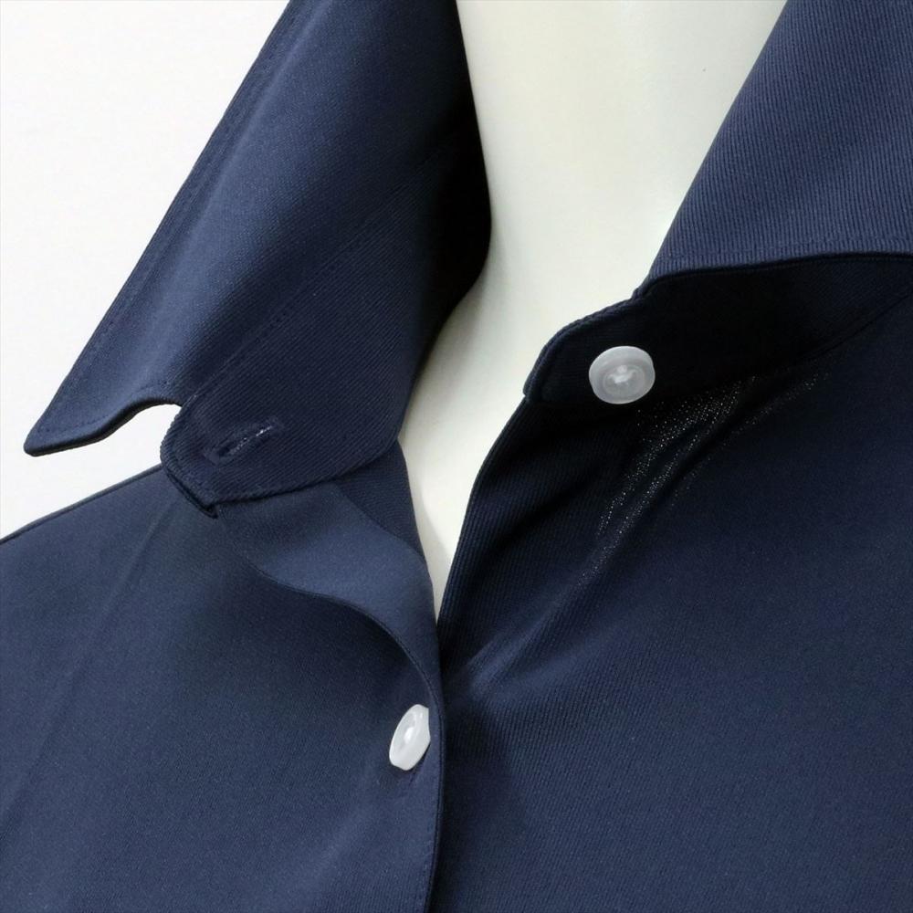 【持続涼感】 COOL SILVER(R) レギュラー 半袖 形態安定 レディースニットシャツ