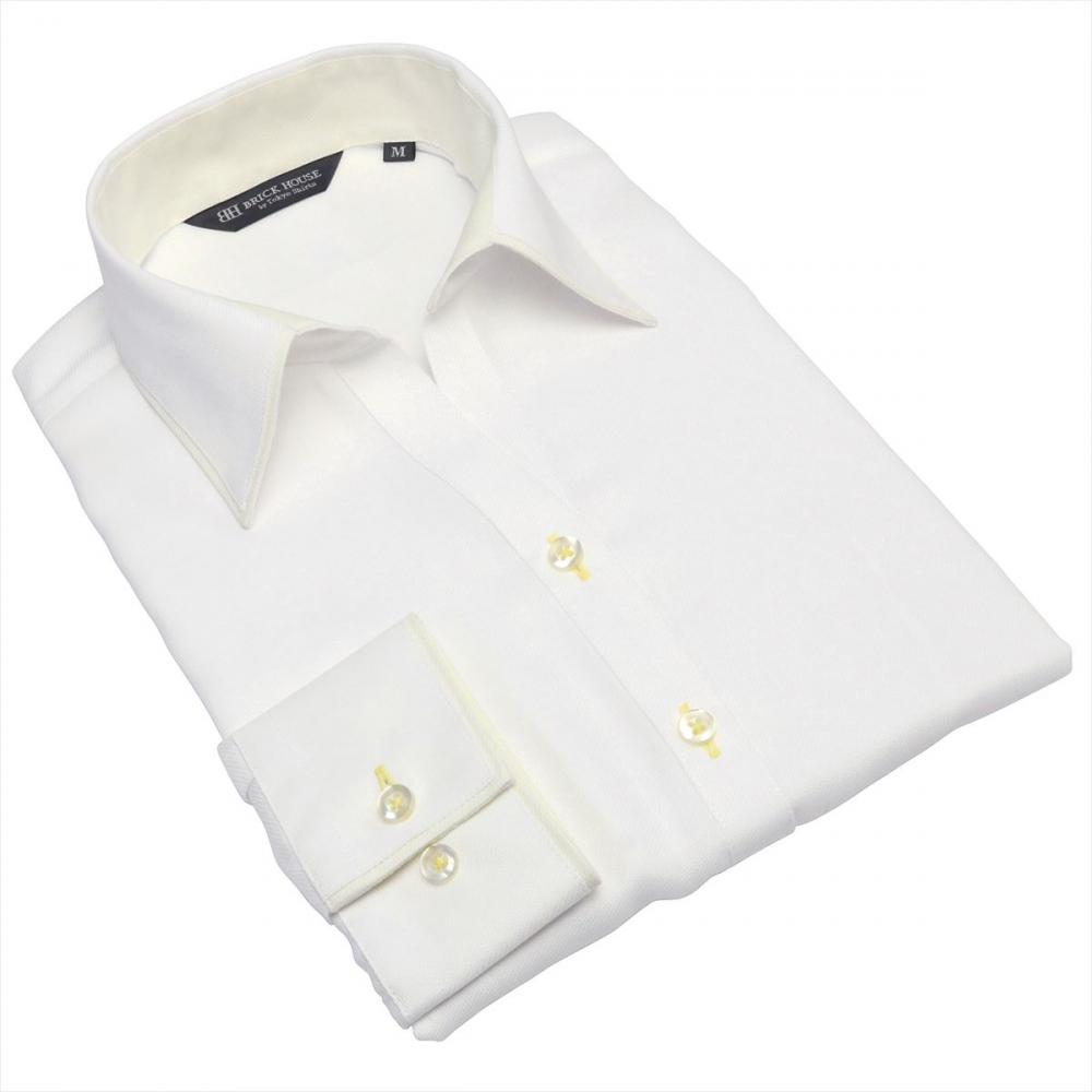 【透け防止】 スキッパー 長袖 形態安定 レディースシャツ