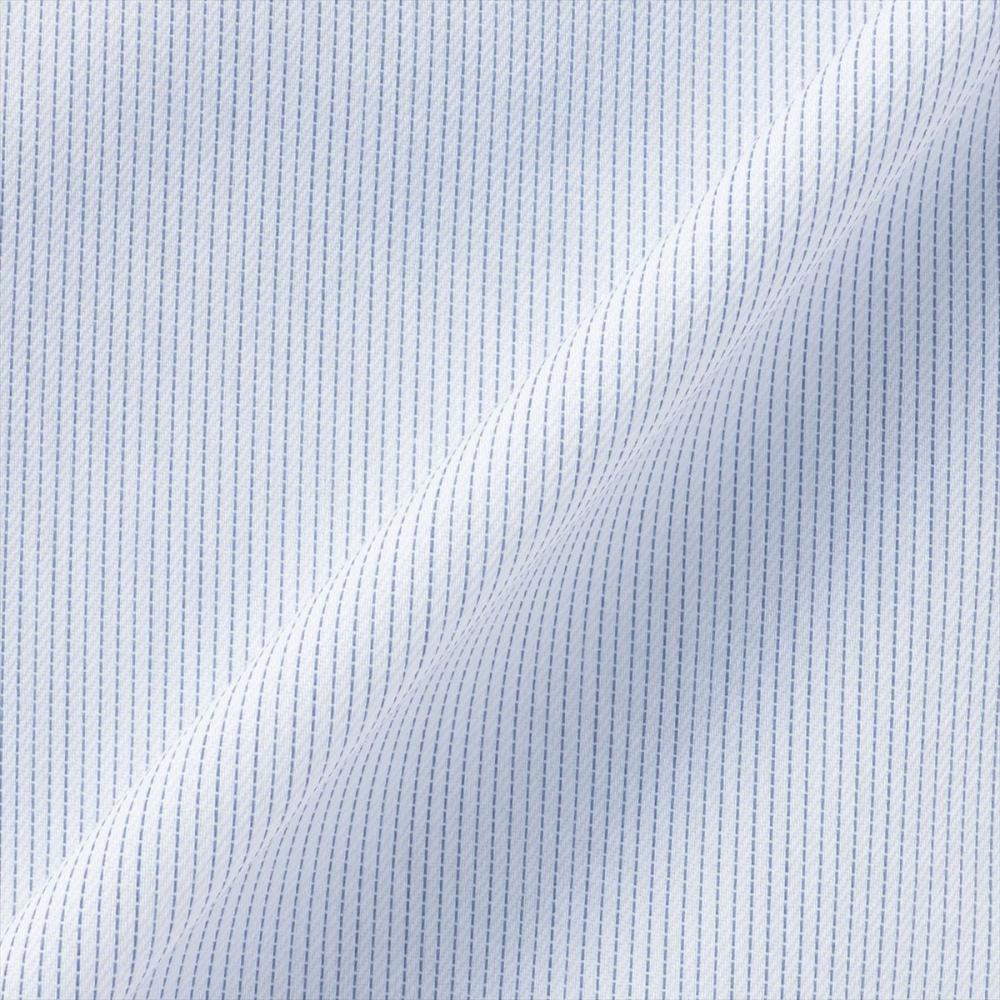 【透け防止】 ワイド 長袖 形態安定 レディースシャツ