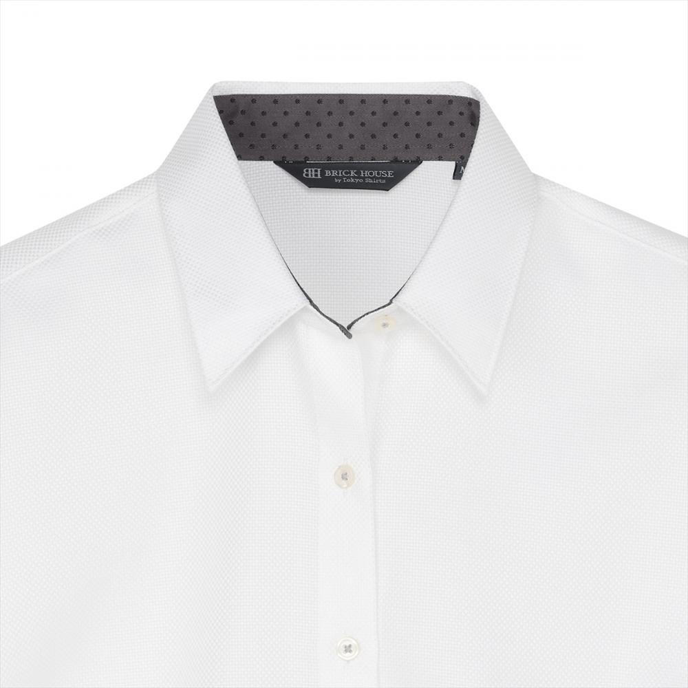 【超形態安定】 レギュラー 長袖 形態安定 綿100% レディースシャツ