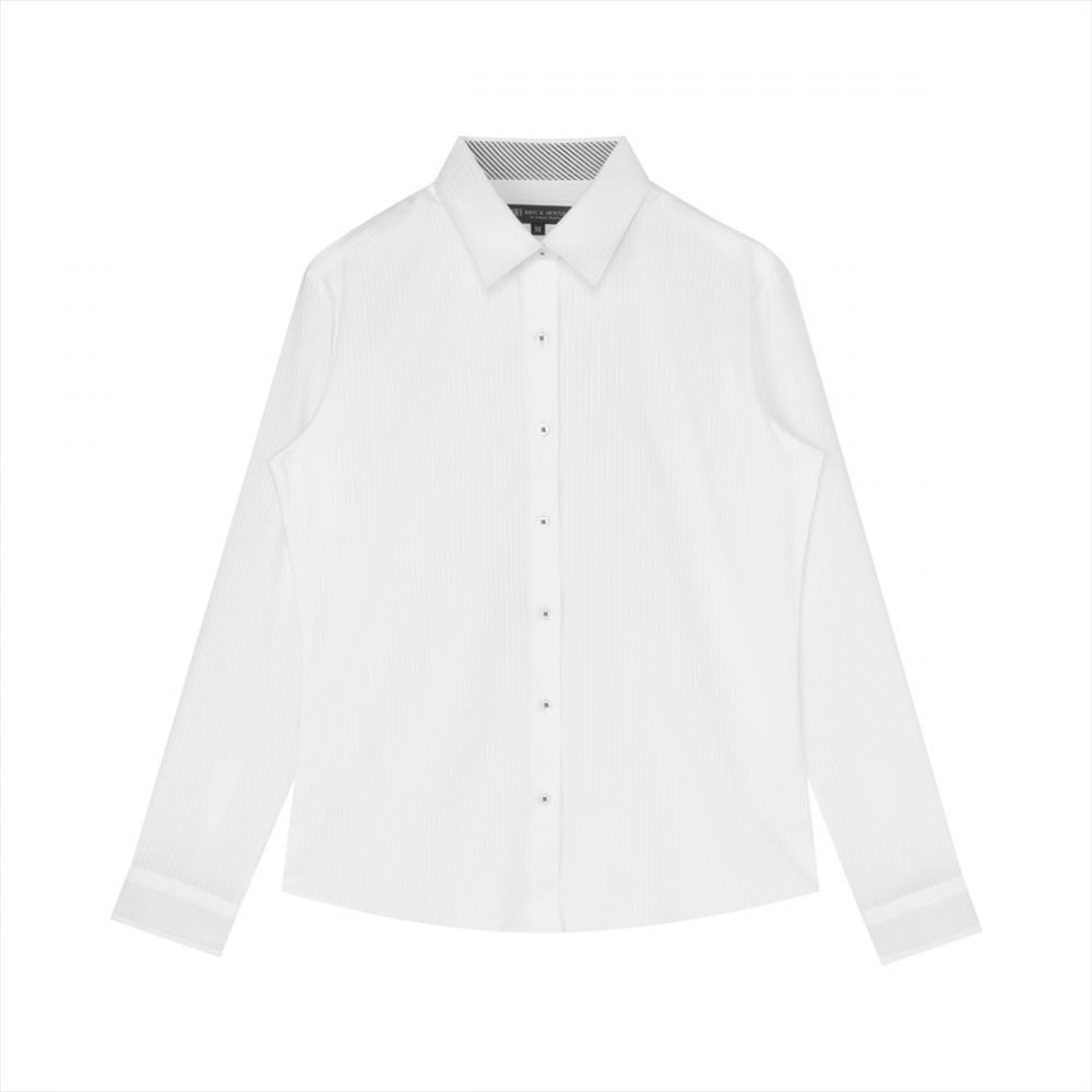 【COFREX】 レギュラー 長袖 形態安定 レディースシャツ