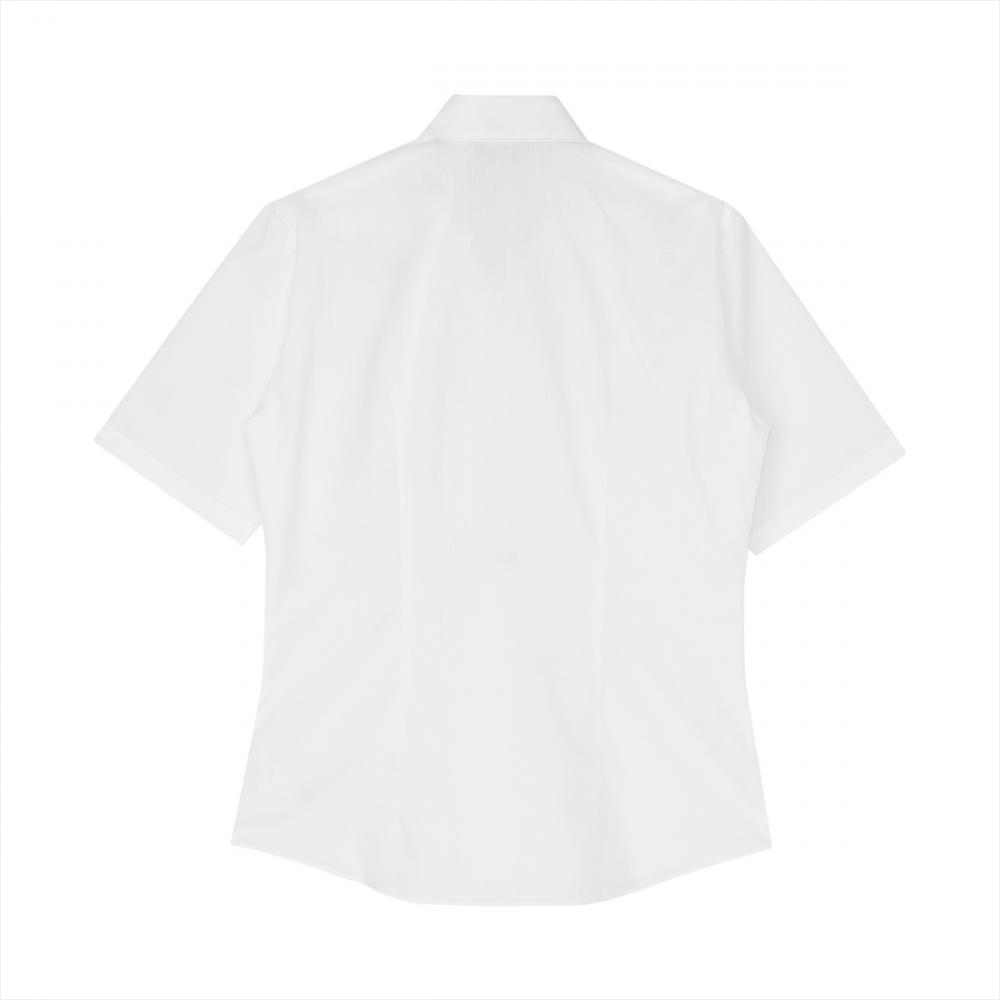 【吸水速乾】 スキッパー 五分袖 形態安定 レディースシャツ