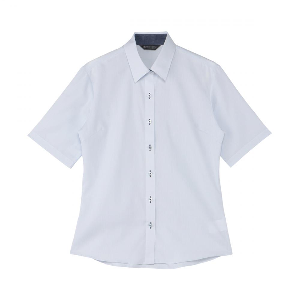 【吸水速乾】 レギュラー 五分袖 形態安定 レディースシャツ