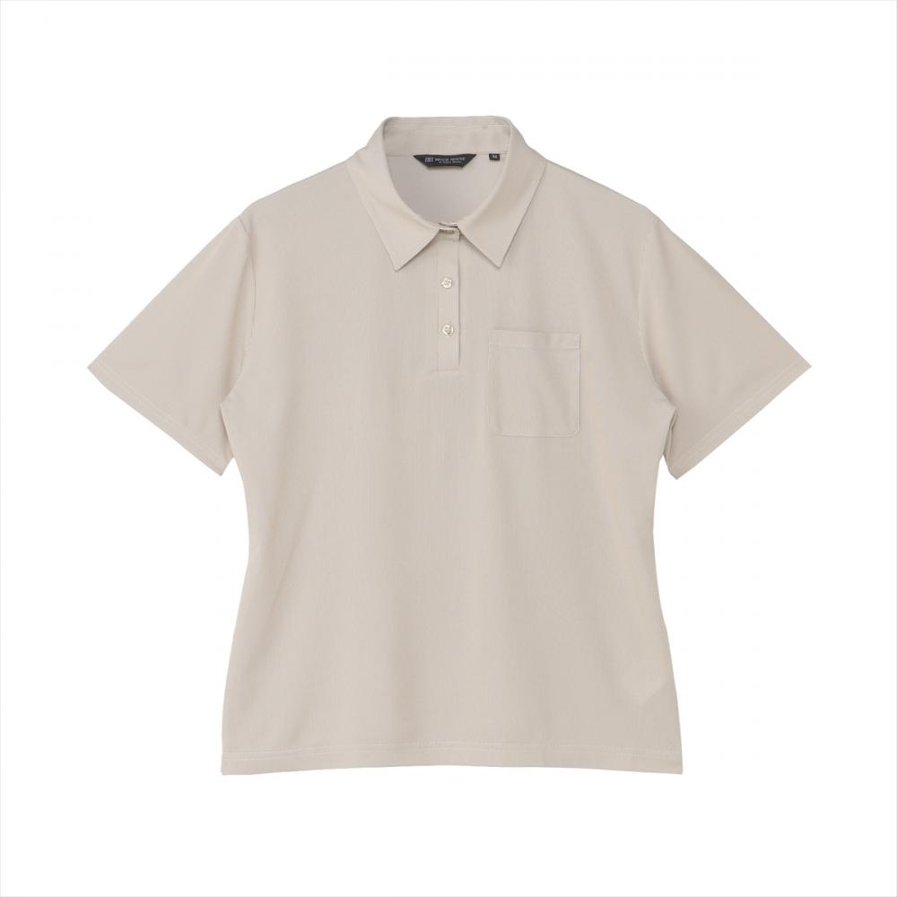 ポロシャツ レギュラー 半袖 形態安定 ストレッチ レディース