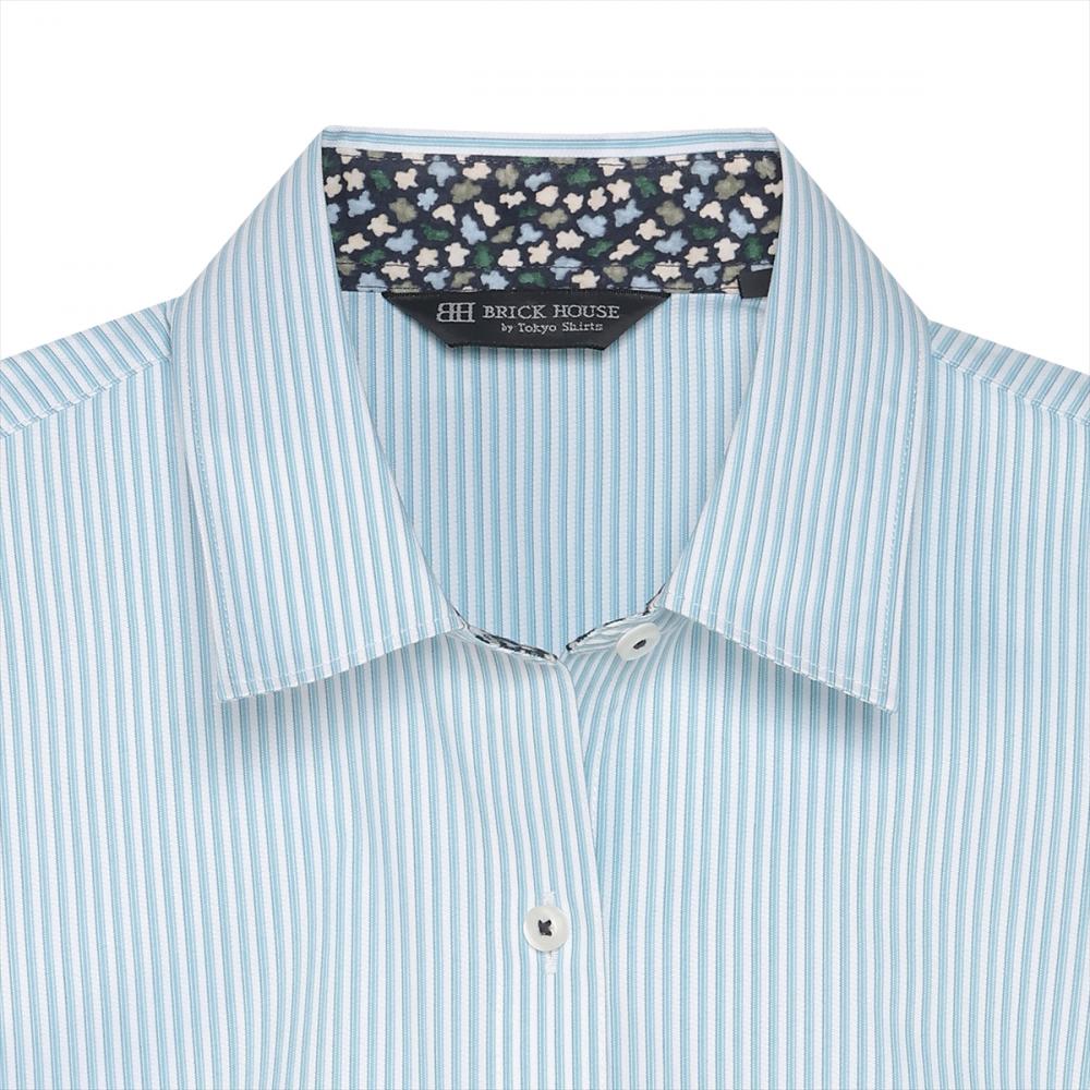 【透け防止】 レギュラー 七分袖 形態安定 レディースシャツ