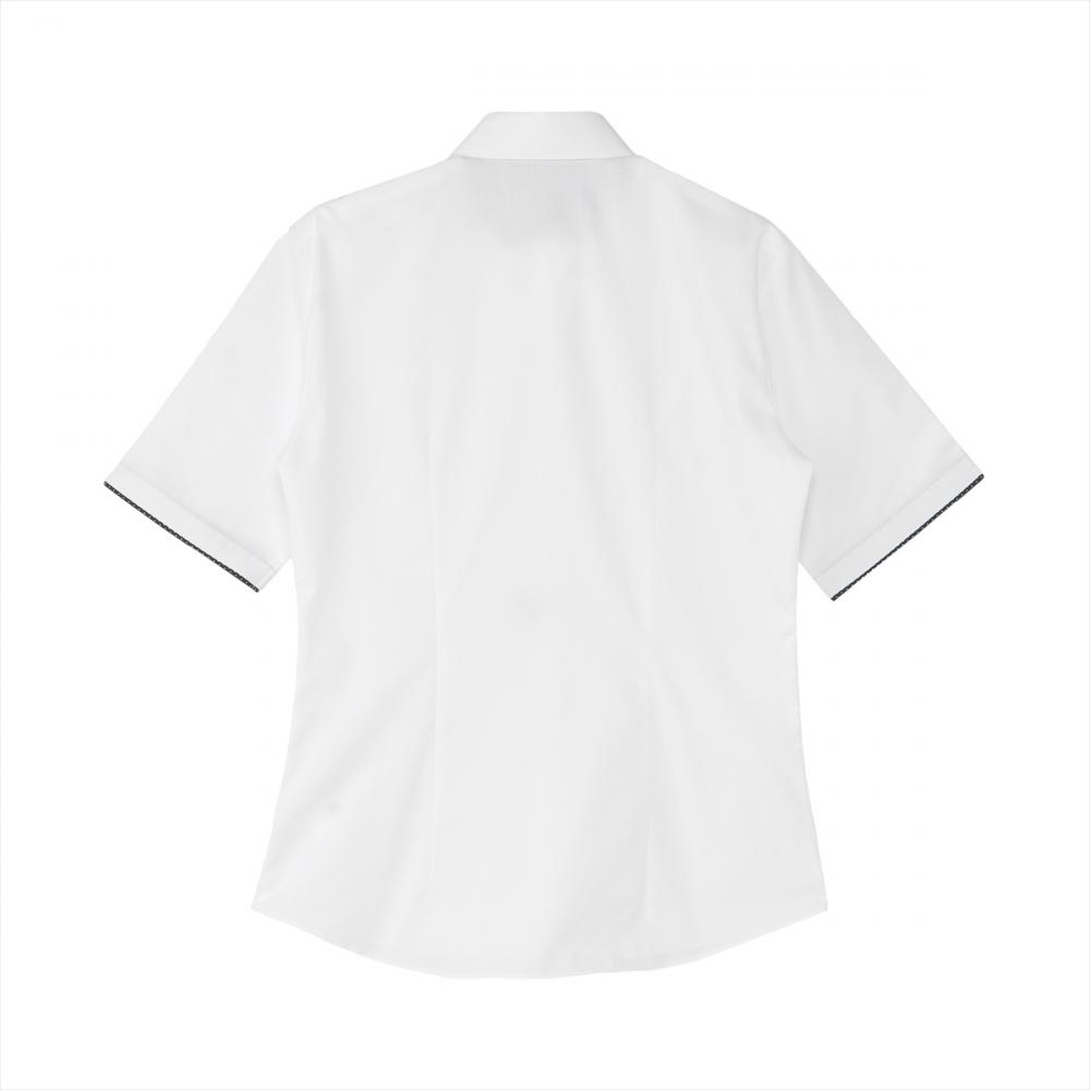 【吸水速乾】 レギュラー 五分袖 形態安定 レディースシャツ