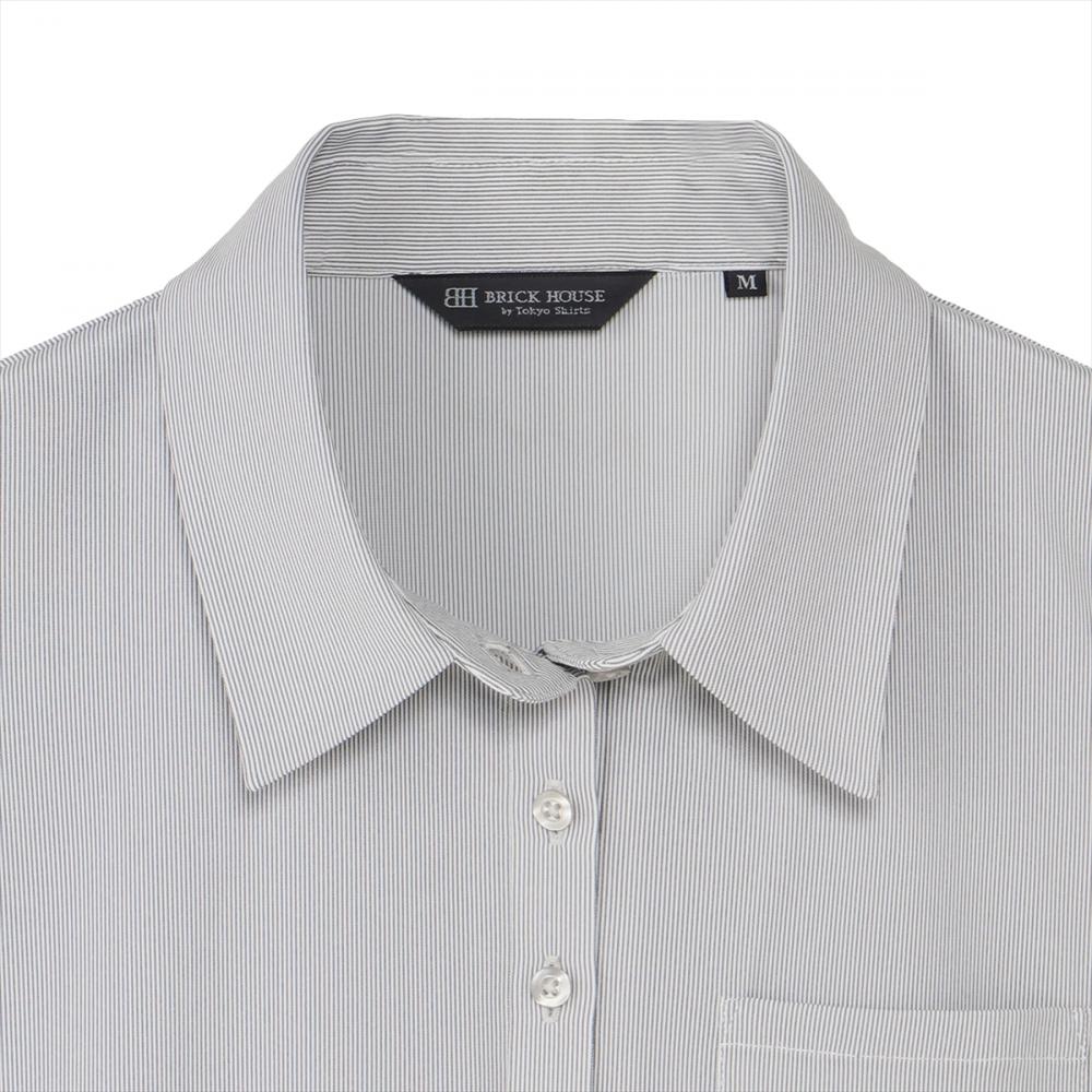 ポロシャツ レギュラー 半袖 形態安定 ストレッチ レディース