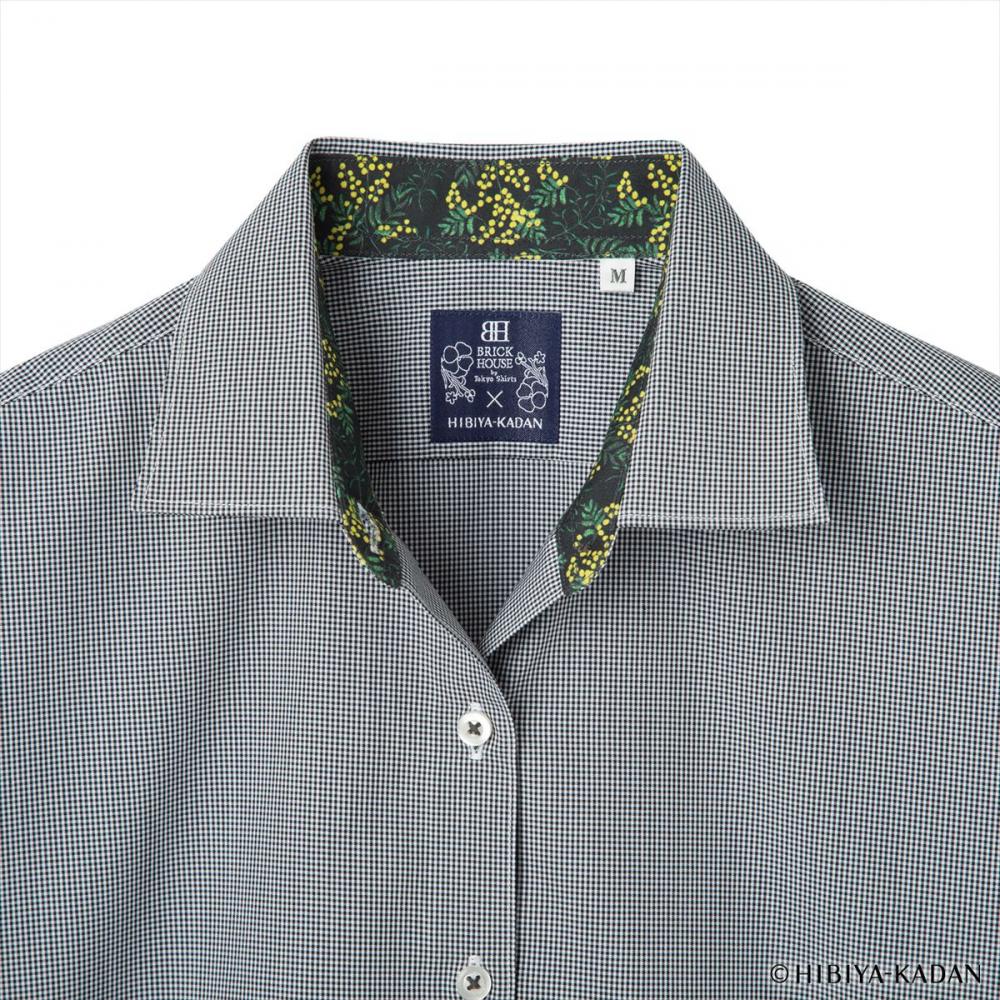 【販売開始前　購入不可　購入した際はキャンセルします】【TOKYO SHIRTS×HIBIYA KADAN】 透け防止 ワイド 長袖 形態安定 レディースシャツ