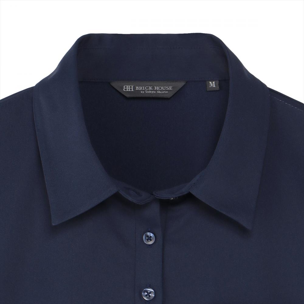 ポロシャツ レギュラー 半袖 形態安定 ストレッチ レディース