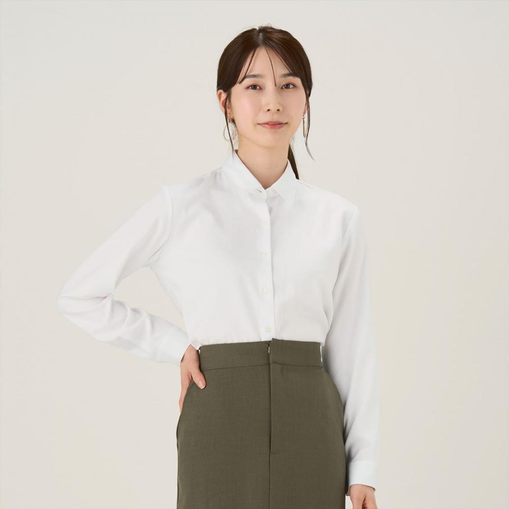 【COFREX】 レギュラー 長袖 レディースデザインシャツ