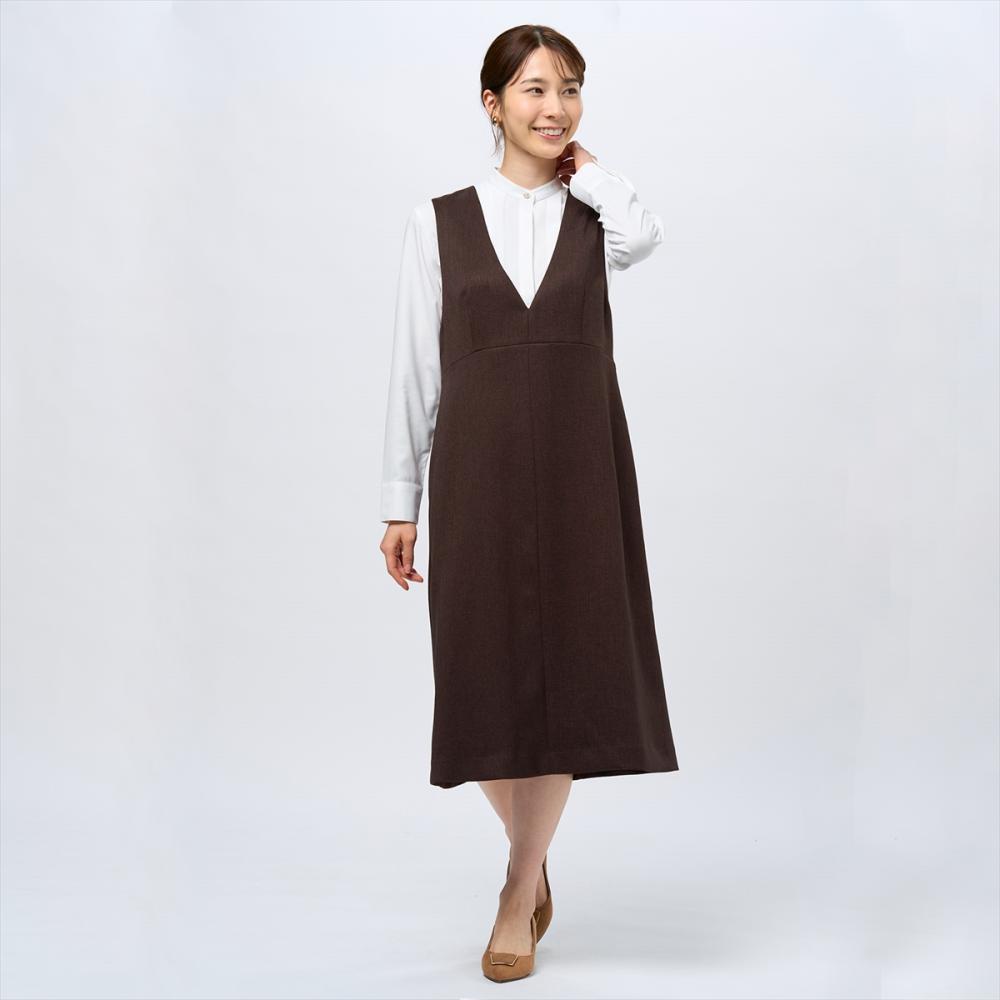 【COFREX】 スタンドビジュー 長袖 レディースデザインシャツ