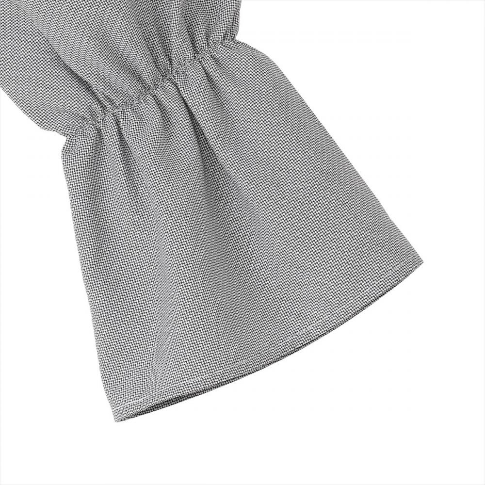 【COFREX】 フリルリボン ブラウス 長袖 レディースデザインシャツ