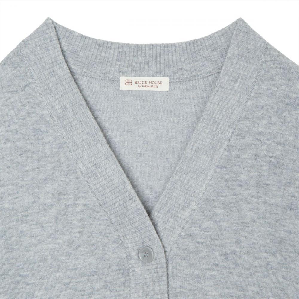 ニット 裾丸Ｖネック カーディガン レディース