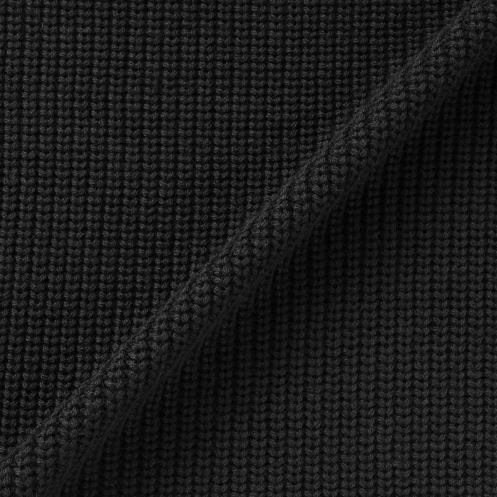 ニット アンチピリング ボトルネック ベスト レディース