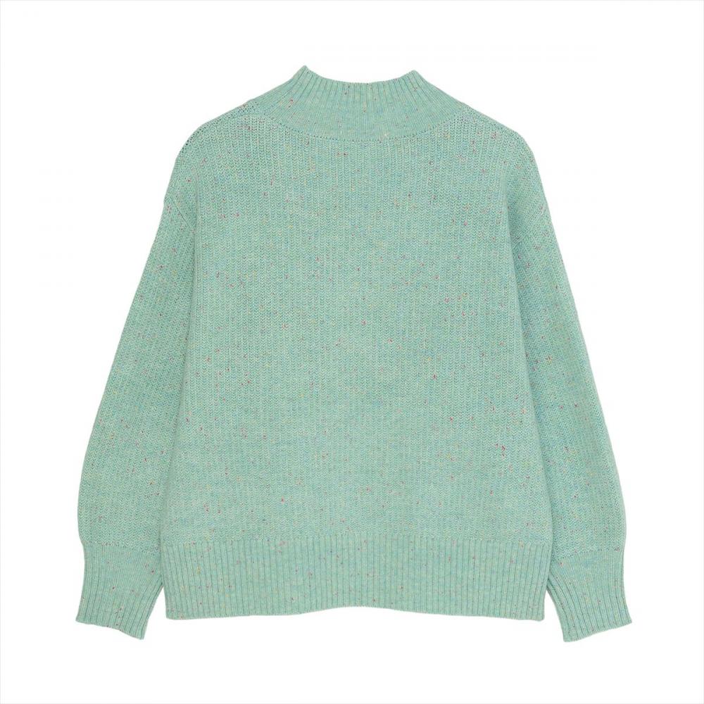 【Pitta Re:)】 ニット 畦ハイネック プルオーバー レディース