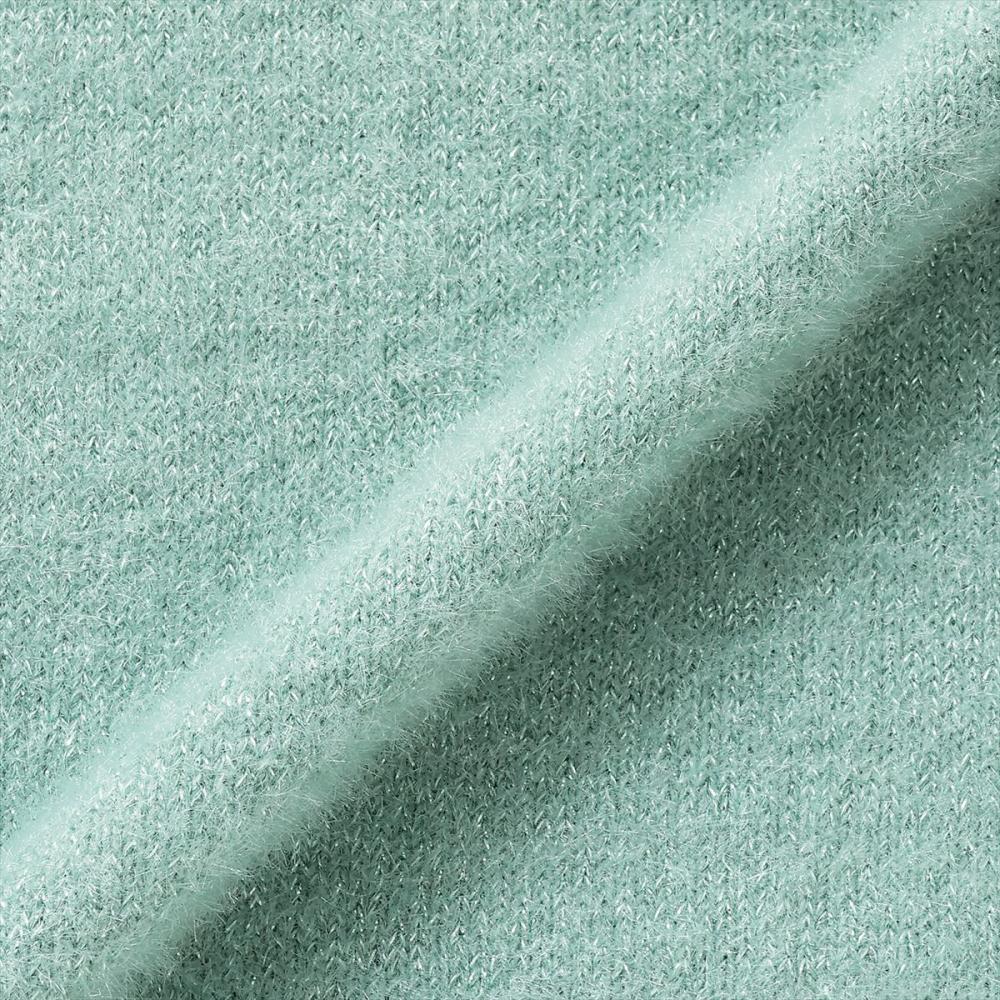 【Pitta Re:)】 ニット ラメフェザー プルオーバー レディース