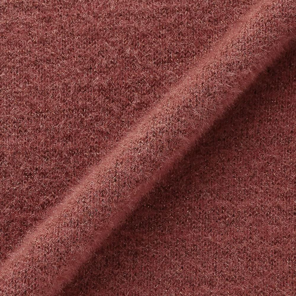 【Pitta Re:)】 ニット ラメフェザー プルオーバー レディース