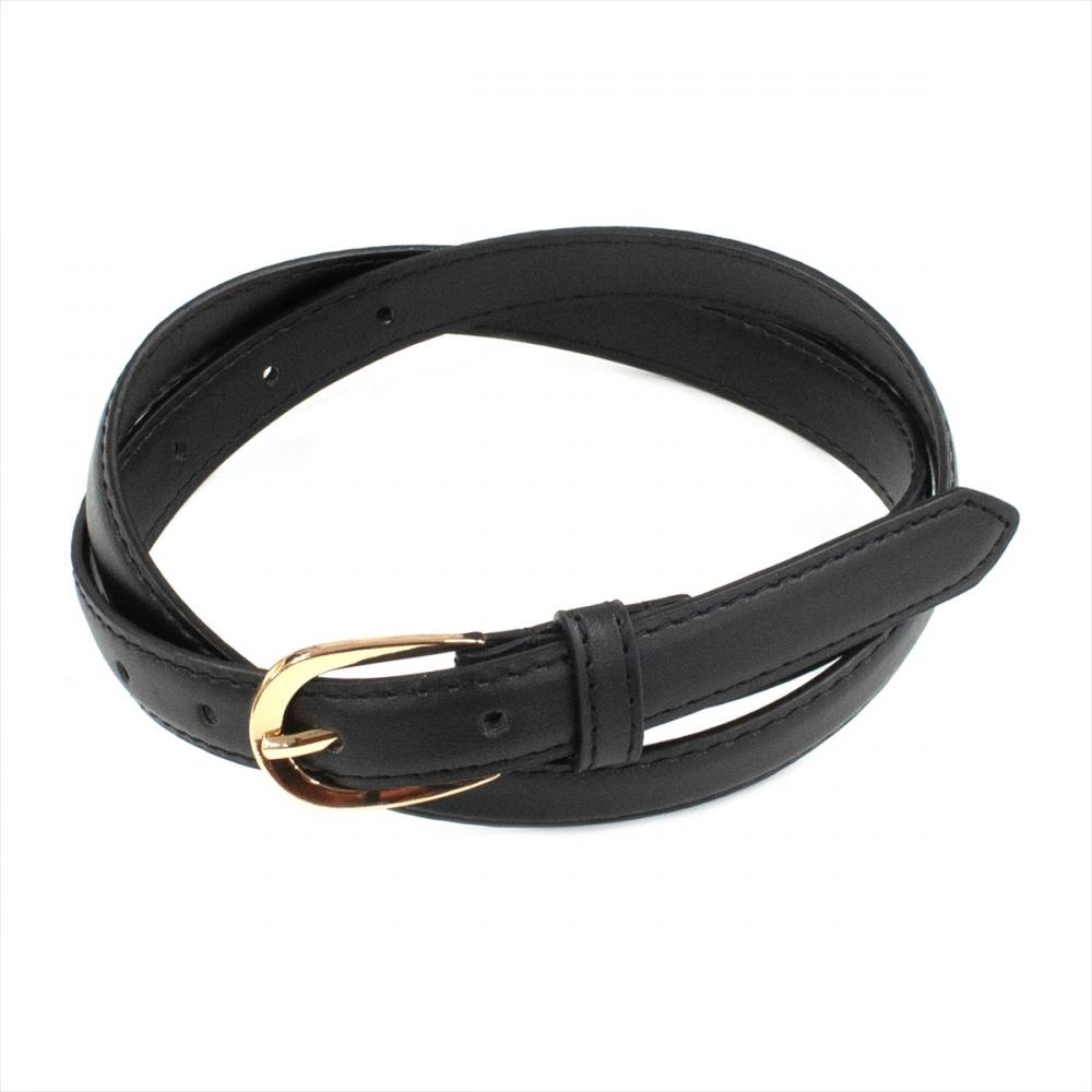 ベルト ピンバックル細ベルト レディース