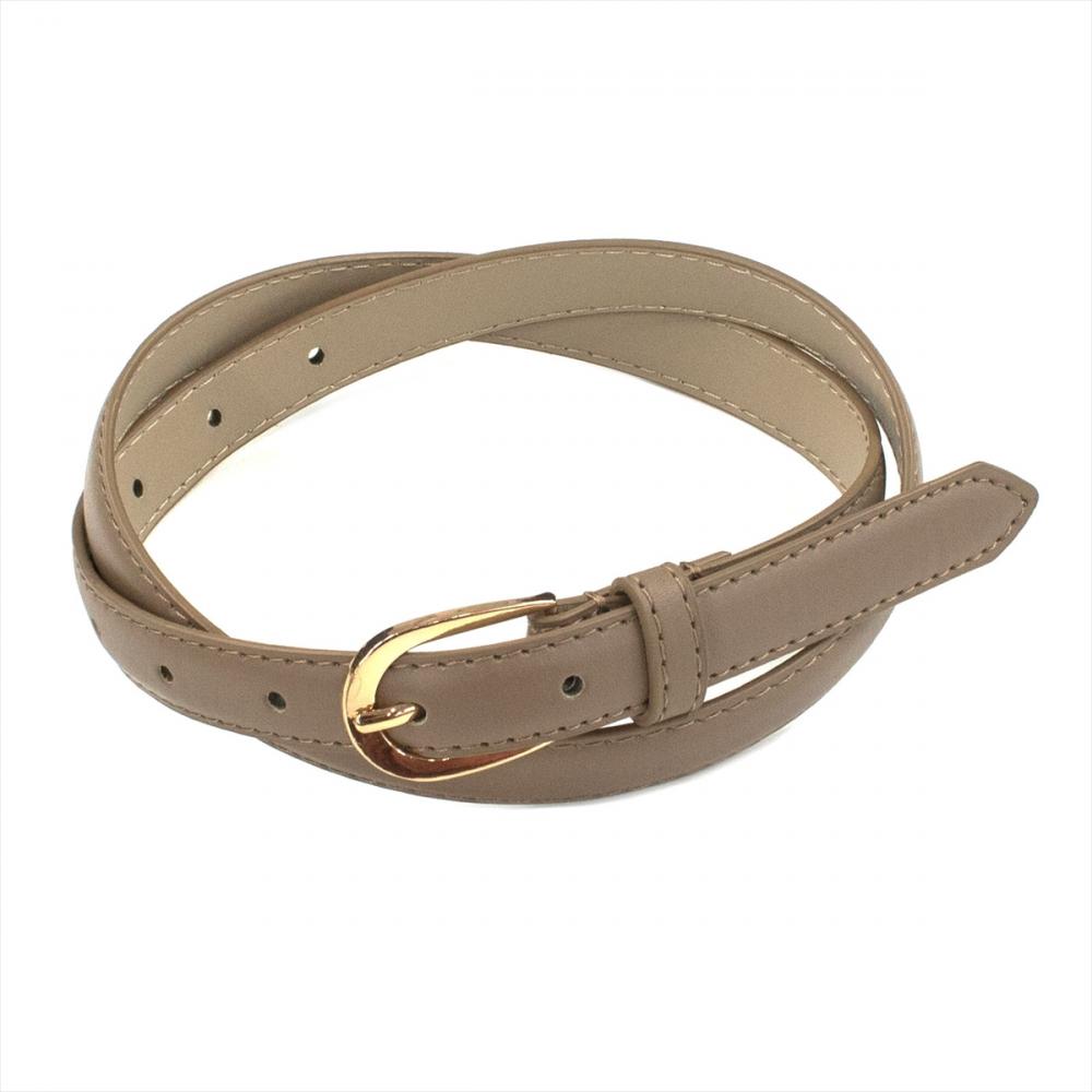 ベルト ピンバックル細ベルト レディース