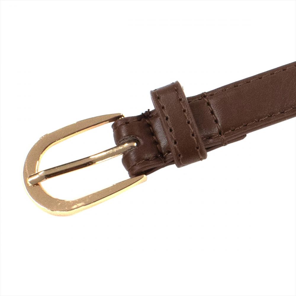 ベルト ピンバックル細ベルト レディース