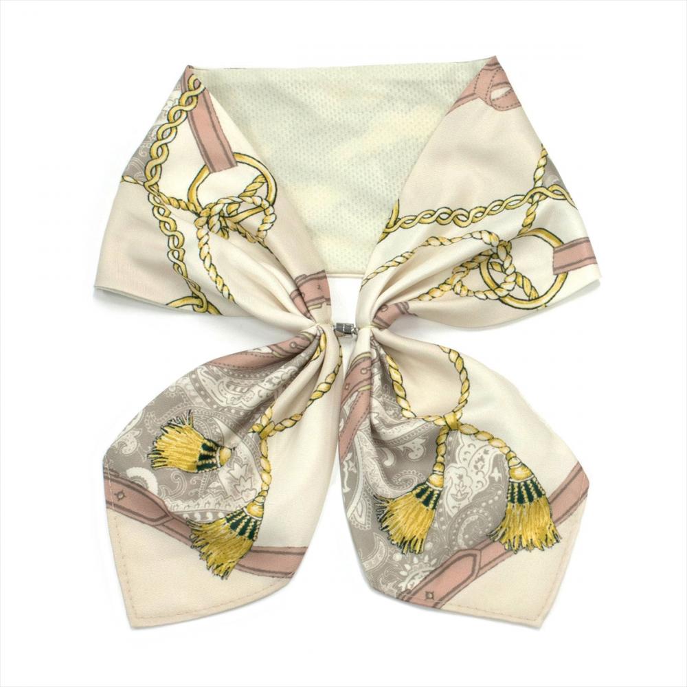 ひんやりワンタッチ スカーフ レディース