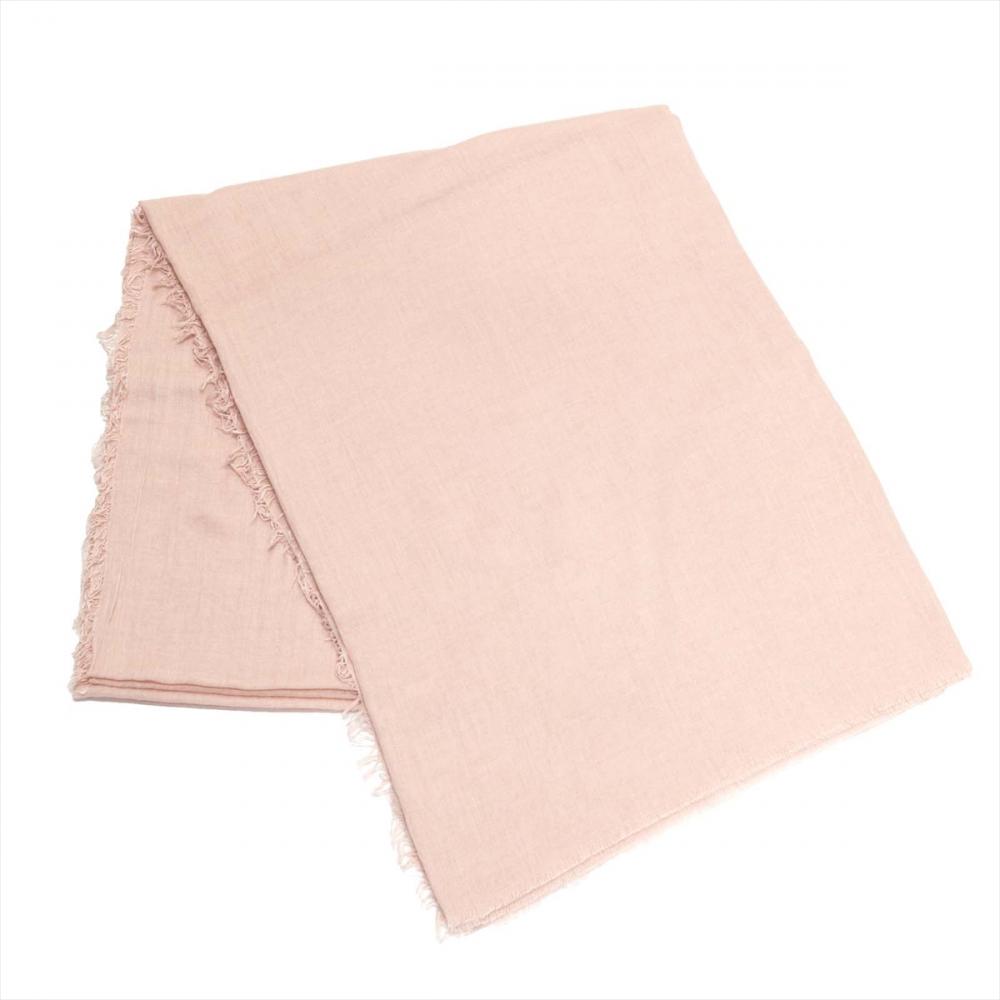 大判無地ストール レディース