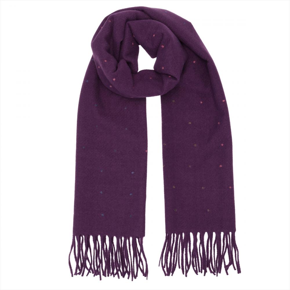 カラフルドット ストール レディース