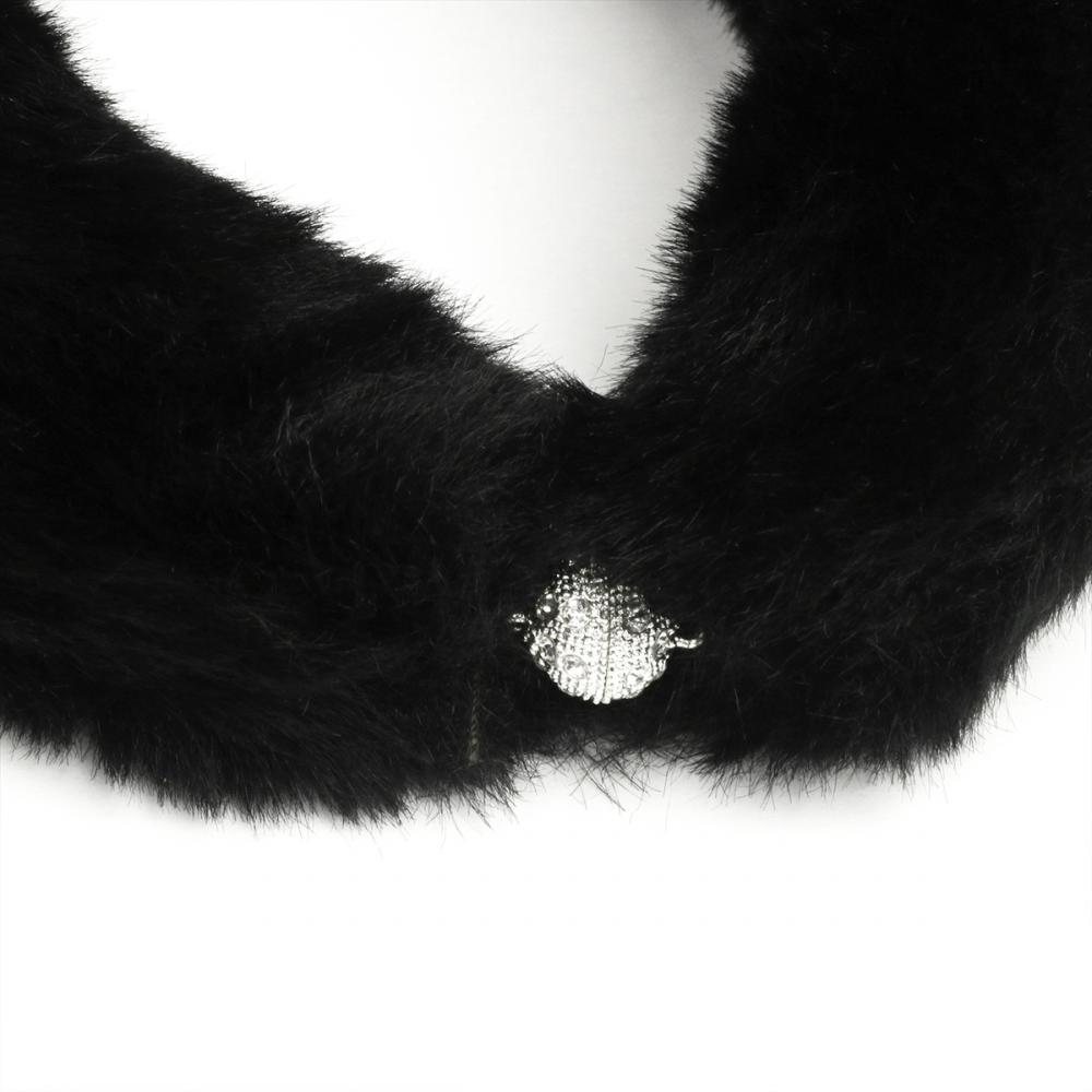 エコファー プチマフラー マグネット付 レディース