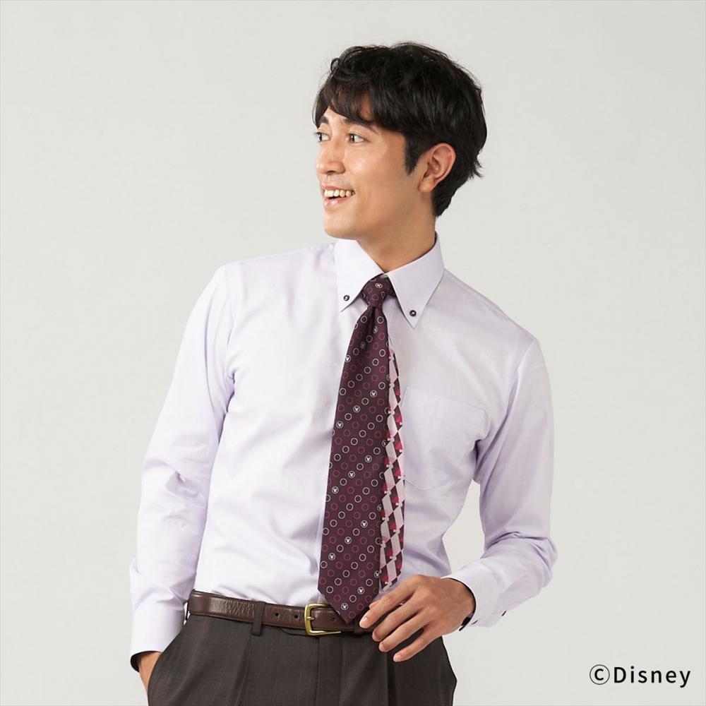 ディズニー ボタンダウン 長袖 形態安定 ワイシャツ S37 80 パープル 東京シャツ公式通販 ノーアイロン形態安定ビジネスワイシャツ専門店 ディズニー ボタンダウン 長袖 形態安定 ワイシャツ S37 80 パープル 東京シャツ公式通販 ノーアイロン形態安定ビジネスワイシャツ専門店