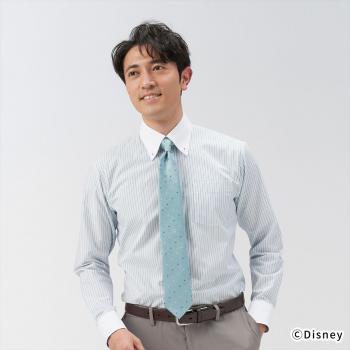 ディズニー】 ボタンダウン 長袖 形態安定 ワイシャツ(S37-80