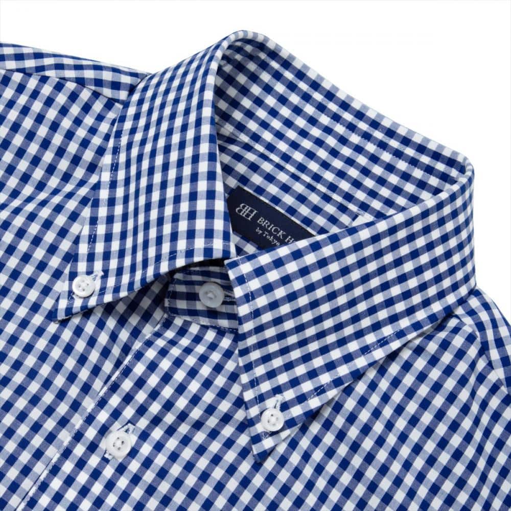 【着ごこち研究室】肩甲骨が動くシャツ ボタンダウン 長袖 綿100% 形態安定 ワイシャツ