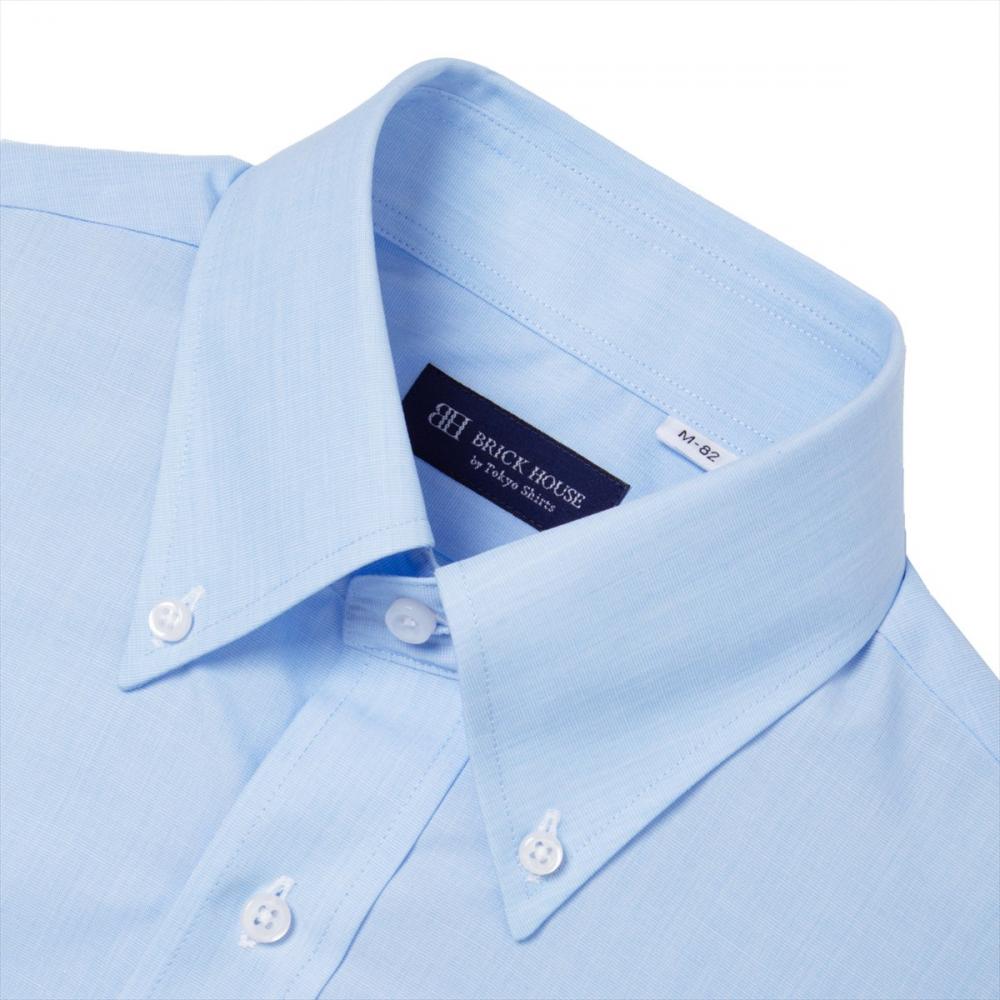 【着ごこち研究室】肩甲骨が動くシャツ ボタンダウン 長袖 形態安定 ワイシャツ