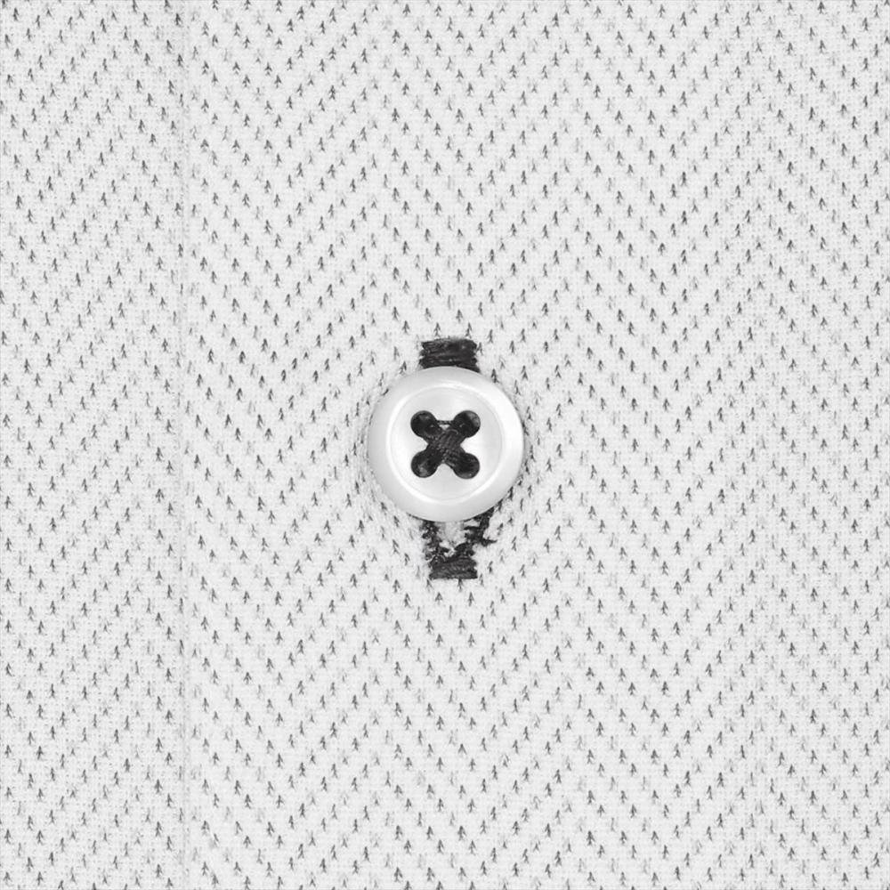 ボタンダウン 長袖 形態安定 ワイシャツ ニットシャツ ストレッチ