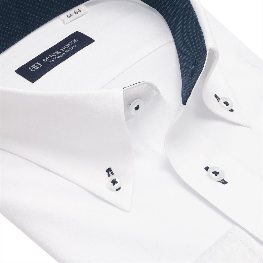 【COFREX】 ボタンダウン 長袖 形態安定 ワイシャツ