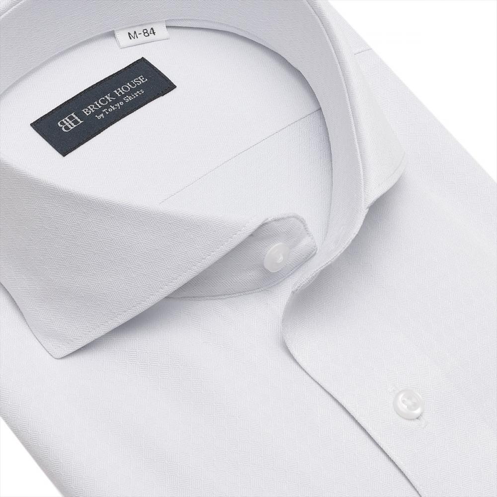 【COFREX】 ホリゾンタルワイド 長袖 形態安定 ワイシャツ