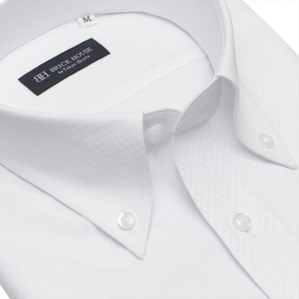 【COFREX】 ボタンダウン 半袖 形態安定 ワイシャツ