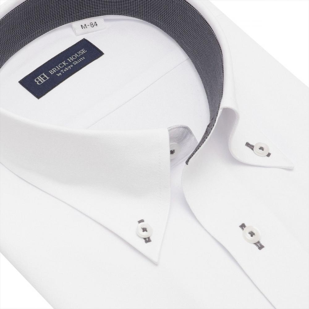 【COFREX】 ボタンダウン 長袖 形態安定 ワイシャツ