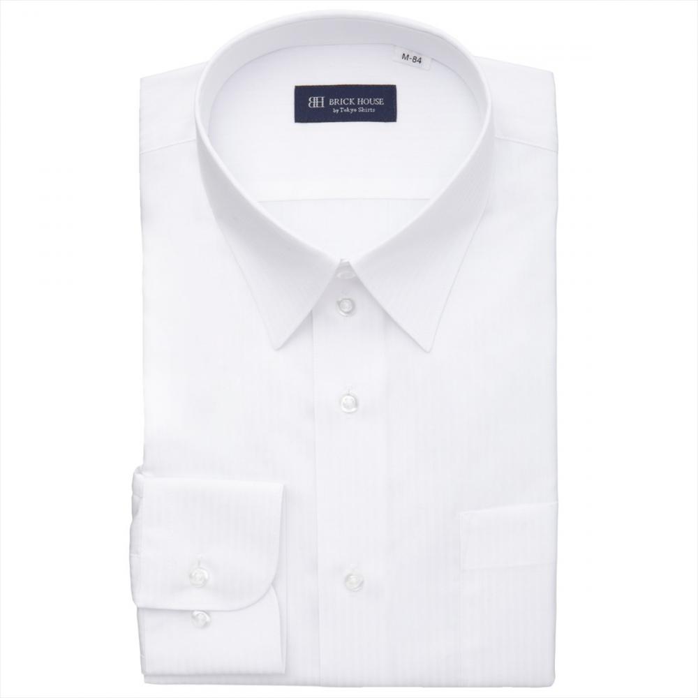 【吸水速乾】 レギュラー 長袖 形態安定 ワイシャツ