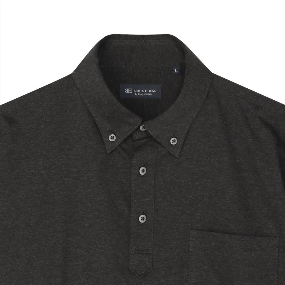 ポロシャツ 長袖 綿100% ビズポロ メンズ