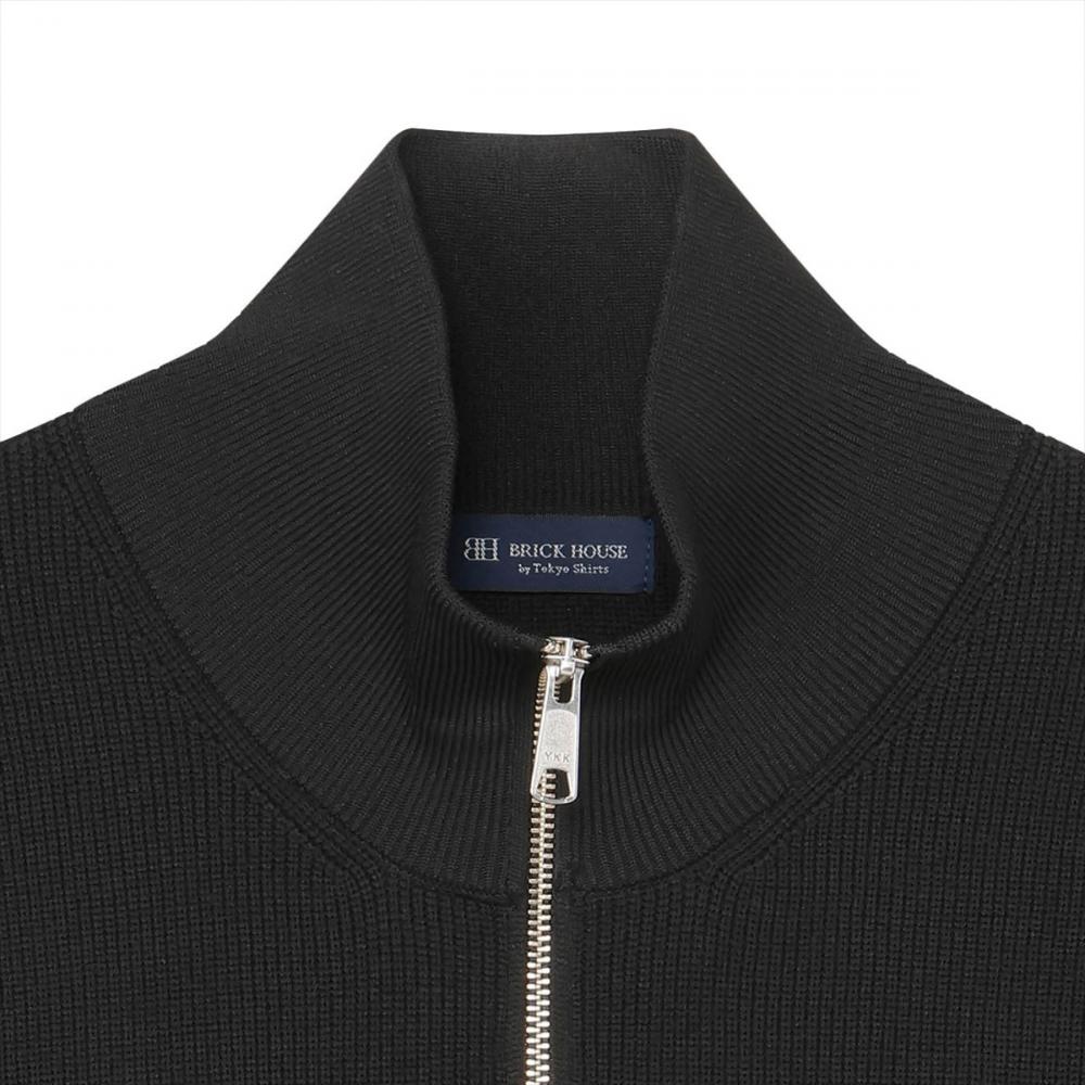 ニット ドライバーズZIP ブルゾン メンズ