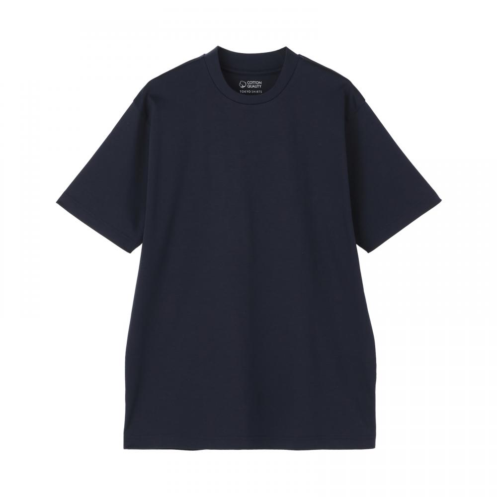 【お仕事応援】【シャツ屋仕立てのTシャツ】 クルーネック Tシャツ 半袖 ビジネス オフィスカジュアル