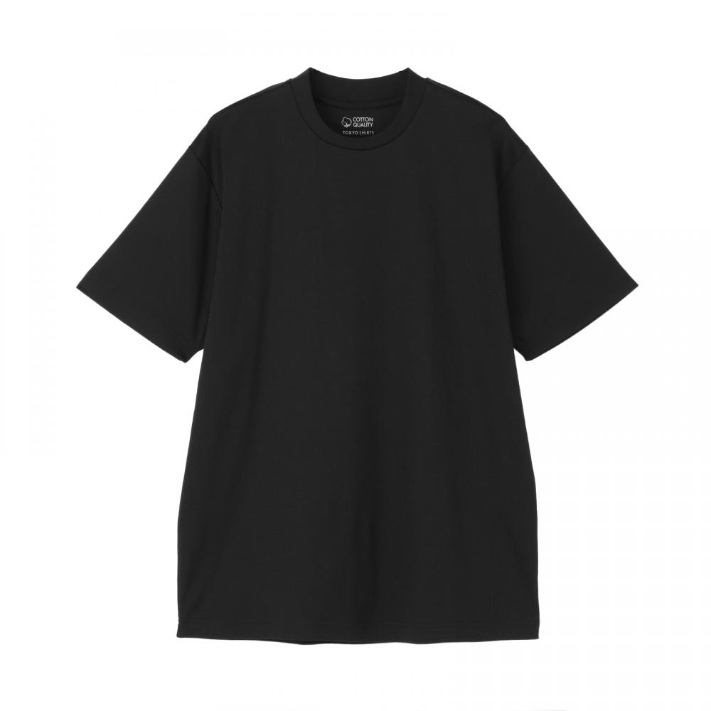 【お仕事応援】【シャツ屋仕立てのTシャツ】 クルーネック Tシャツ 半袖 ビジネス オフィスカジュアル