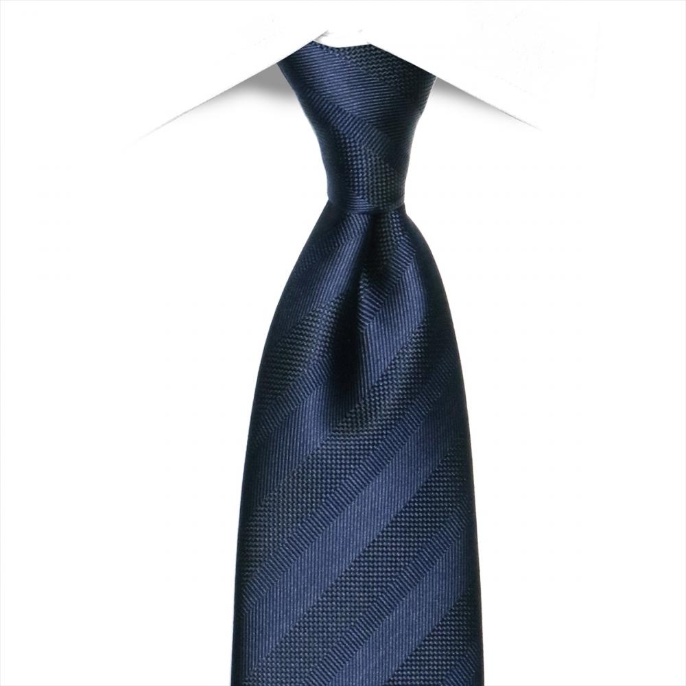 ネクタイ 絹100% ネイビー ビジネス フォーマル